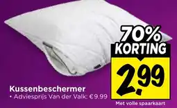 Vomar Voordeelmarkt Kussenbeschermer aanbieding