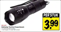 Vomar Voordeelmarkt Zaklamp Tactical Superbeam aanbieding