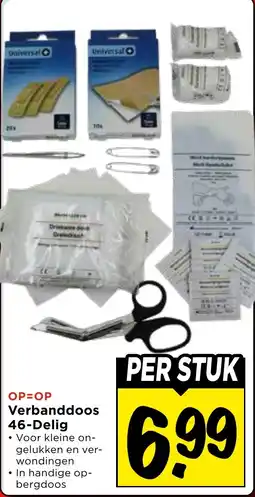 Vomar Voordeelmarkt Verbanddoos aanbieding