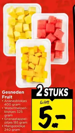 Vomar Voordeelmarkt Gesneden Fruit aanbieding
