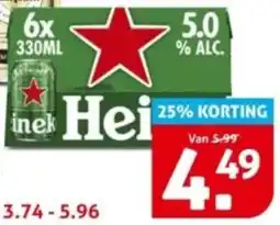 Hoogvliet Heineken aanbieding