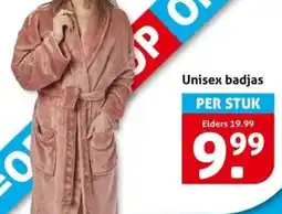 Hoogvliet Unisex badjas aanbieding