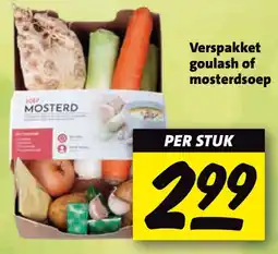 Nettorama Verspakket goulash of mosterdsoep aanbieding