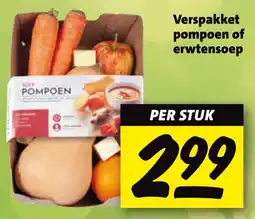 Nettorama Verspakket pompoen of erwtensoep aanbieding