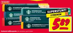 Nettorama Starbucks koffiecapsules aanbieding