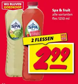 Nettorama Spa & fruit aanbieding