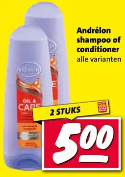 Nettorama Andrélon shampoo of conditioner aanbieding