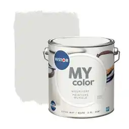 Praxis Histor MY Color Muurverf - Extra Mat - Swansong - 2,5L aanbieding