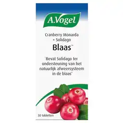 Trekpleister A.Vogel Cranberry Monarda Tabletten aanbieding