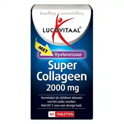 Trekpleister Lucovitaal Super Collageen 2000mg Tabletten aanbieding