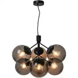 Praxis Nordlux hanglamp Ivona zwart 6xE27 aanbieding