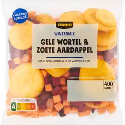 Jumbo Jumbo Wintermix Gele Wortel & Zoete Aardappel 400 g aanbieding