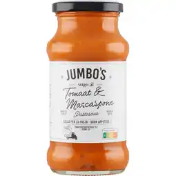 Jumbo Jumbo's Tomaat & Mascarpone Pastasaus 350 g aanbieding