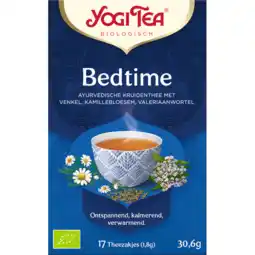Jumbo Yogi Tea Biologisch Bedtime Thee 17 Stuks 30,6 g aanbieding