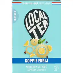 Jumbo Localtea Koppie Erbij Kruidenmix met Maté, Guarana & Citroen 18 x 1,5 g aanbieding