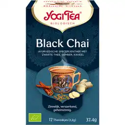 Jumbo Yogi Tea Biologisch Black Chai 17 Stuks aanbieding