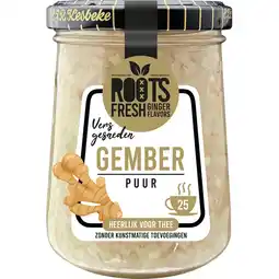 Jumbo Roots Thee Gember Puur 220g aanbieding