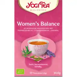 Jumbo Yogi Tea Biologisch Women's Balance 17 Stuks 30,6 g aanbieding