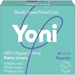 Jumbo Yoni inlegkruisjes regular 100% biologisch katoen 24 stuks aanbieding