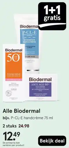 Etos Alle Biodermal aanbieding