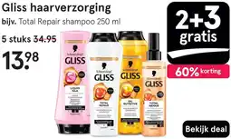 Etos Gliss haarverzorging aanbieding
