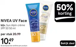 Etos NIVEA UV Face aanbieding
