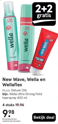 Etos New Wave, Wella en Wellaflex aanbieding