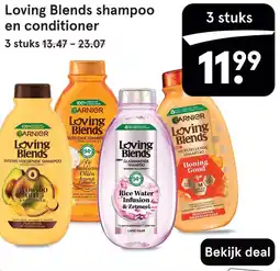 Etos Loving Blends shampoo en conditioner aanbieding