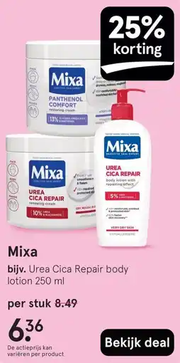 Etos Mixa aanbieding