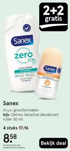 Etos Sanex aanbieding