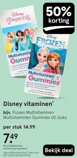 Etos Disney vitaminen aanbieding