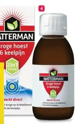 Etos Natterman droge hoest & keelpijn aanbieding