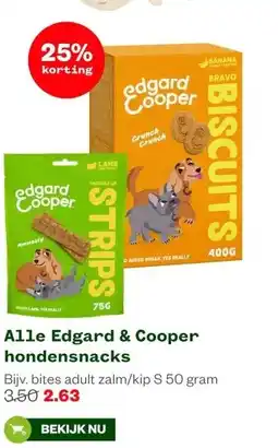 Welkoop Alle Edgard & Cooper hondensnacks aanbieding