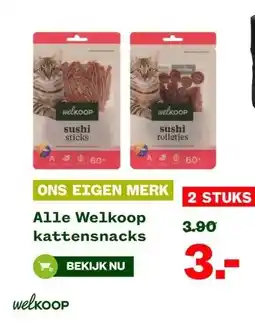 Welkoop Alle Welkoop kattensnacks aanbieding