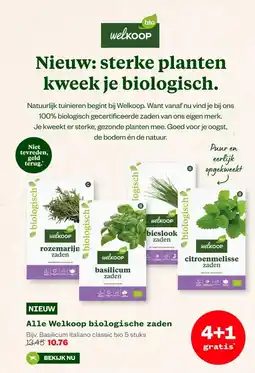 Welkoop Alle Welkoop biologische zaden aanbieding
