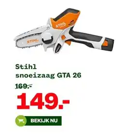 Welkoop Stihl snoeizaag aanbieding