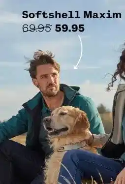 Welkoop Softshell Maxim aanbieding