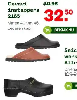 Welkoop Gevavi instappers 2165 aanbieding