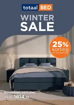 TotaalBED Boxspring Ostland aanbieding