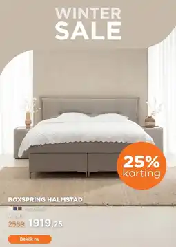 TotaalBED Boxspring Halmstad aanbieding
