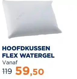 TotaalBED Hoofdkussen Flex | Watergel aanbieding