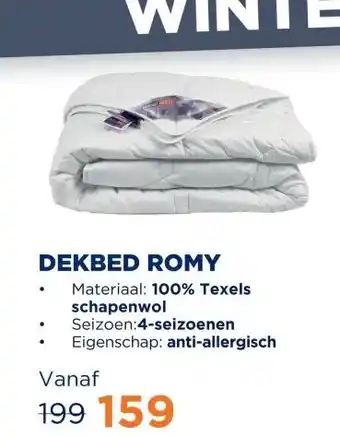 TotaalBED Dekbed Romy 100% wol | 4-seizoenen aanbieding