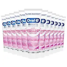 Plein.nl 12x Oral-B Tandpasta 3DWhite aanbieding