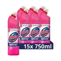 Plein.nl 15x Glorix Bleek Pink Power 750 ml aanbieding