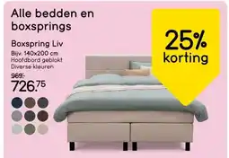 Leen Bakker Boxspring Liv aanbieding