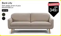 Leen Bakker Bank Lilly aanbieding