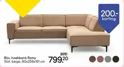 Leen Bakker Hoekbank Romy aanbieding