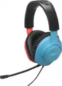 MediaMarkt JBL Quantum 100N Gamingheadset Rood/Blauw aanbieding