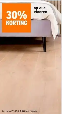 GAMMA op alle vloeren aanbieding