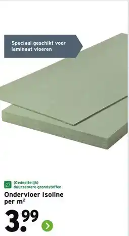GAMMA Ondervloer Isoline aanbieding